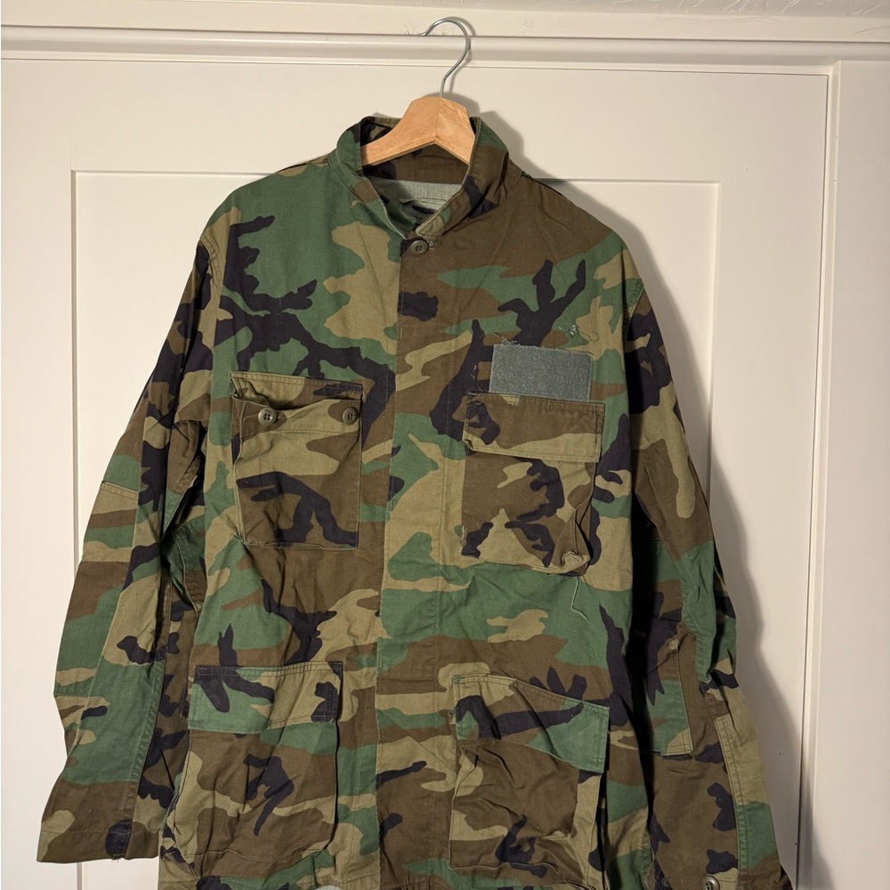 M65 Field Jacket in the M81 Woodland Camo.
